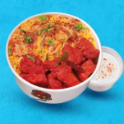 صحن أرز برياني سادة دجاج 65